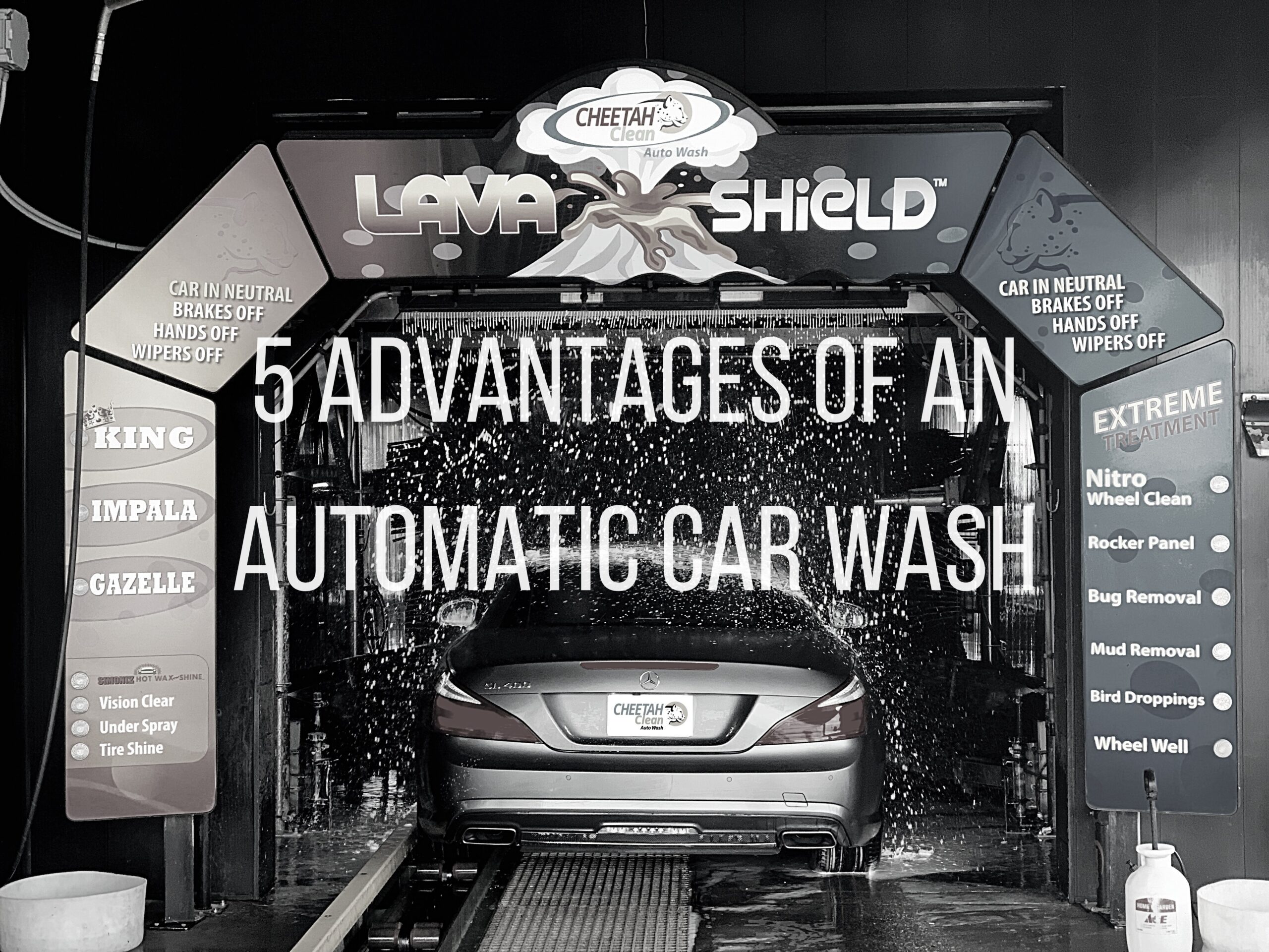 5 Advantages of an Automatic Car Wash