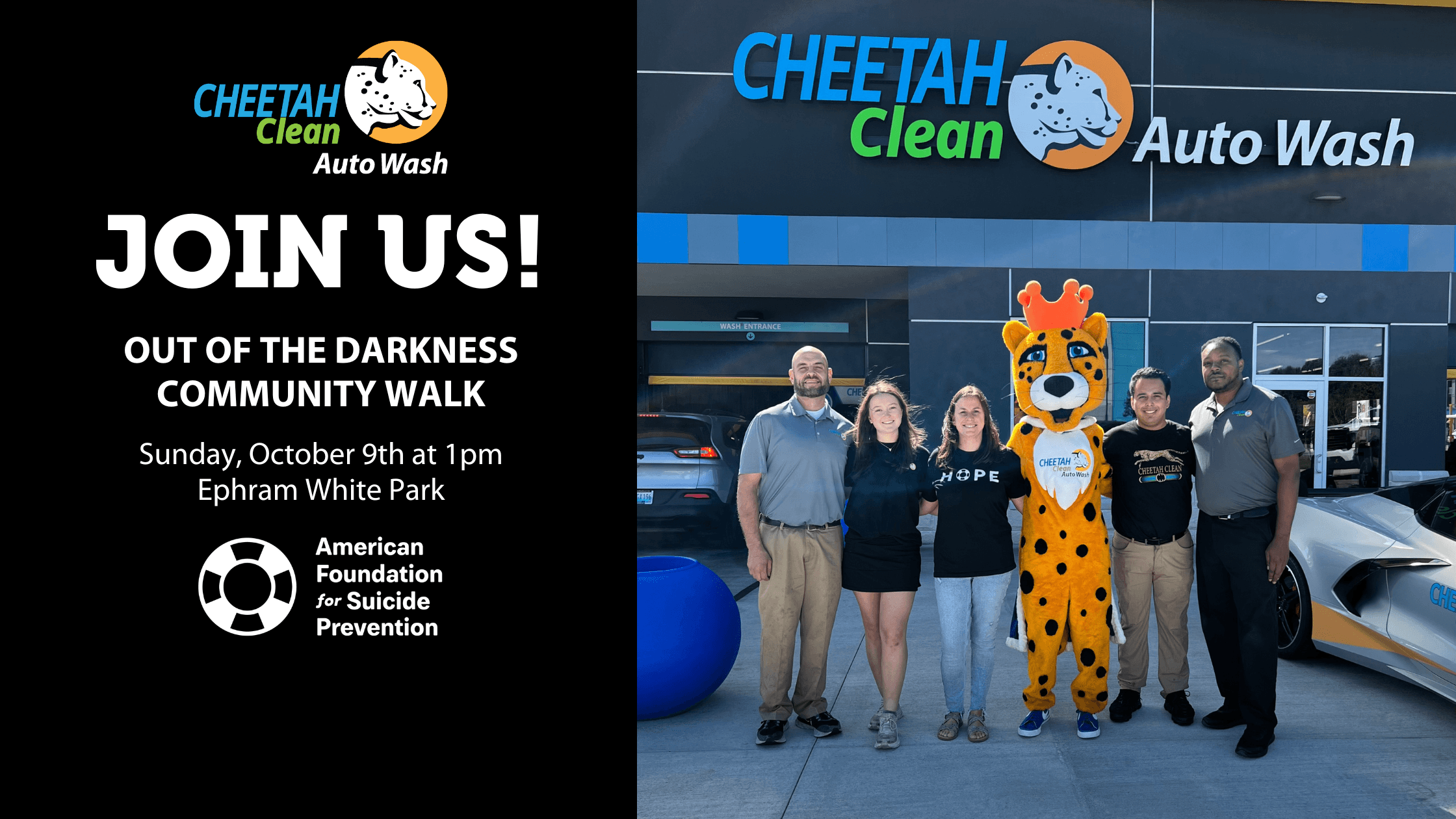 Join Us for the Out of the Darkness Community Walk