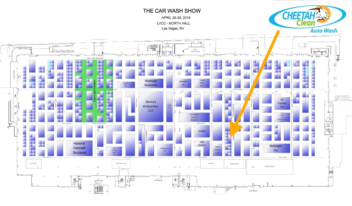 The Car Wash Show Layout 2018 The Car Wash Show Layout 2018